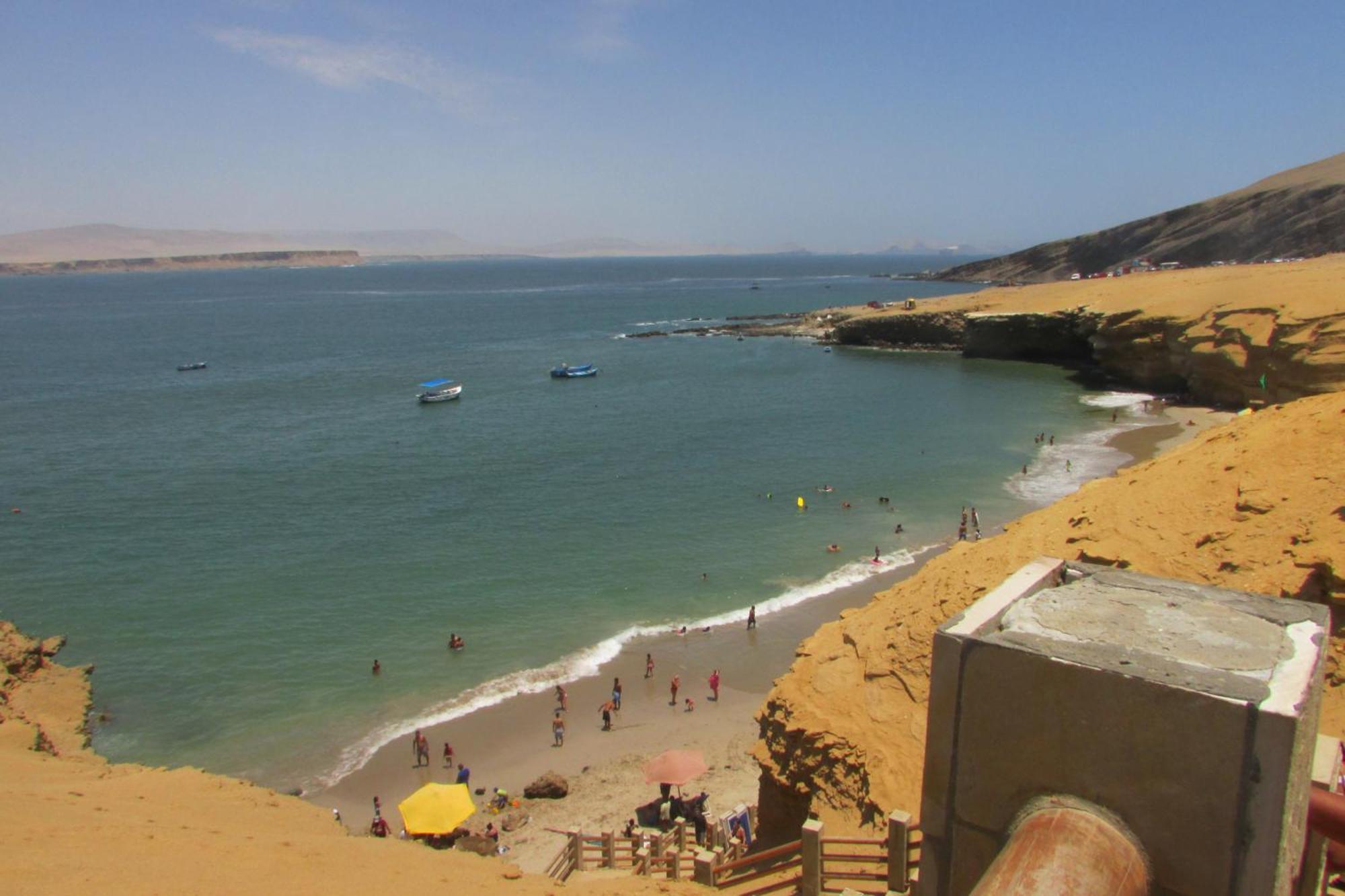 Brisas De La Bahia Hotel Paracas Zewnętrze zdjęcie